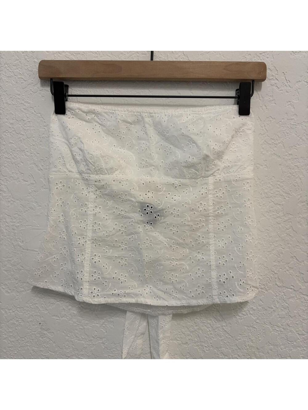 Pacsun Women's White Crop-top